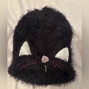 Clare’s kitty rhinestone hat NWT